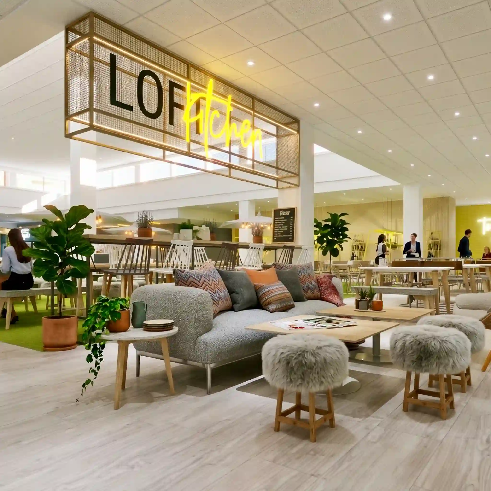 a foodservice environment visualisation