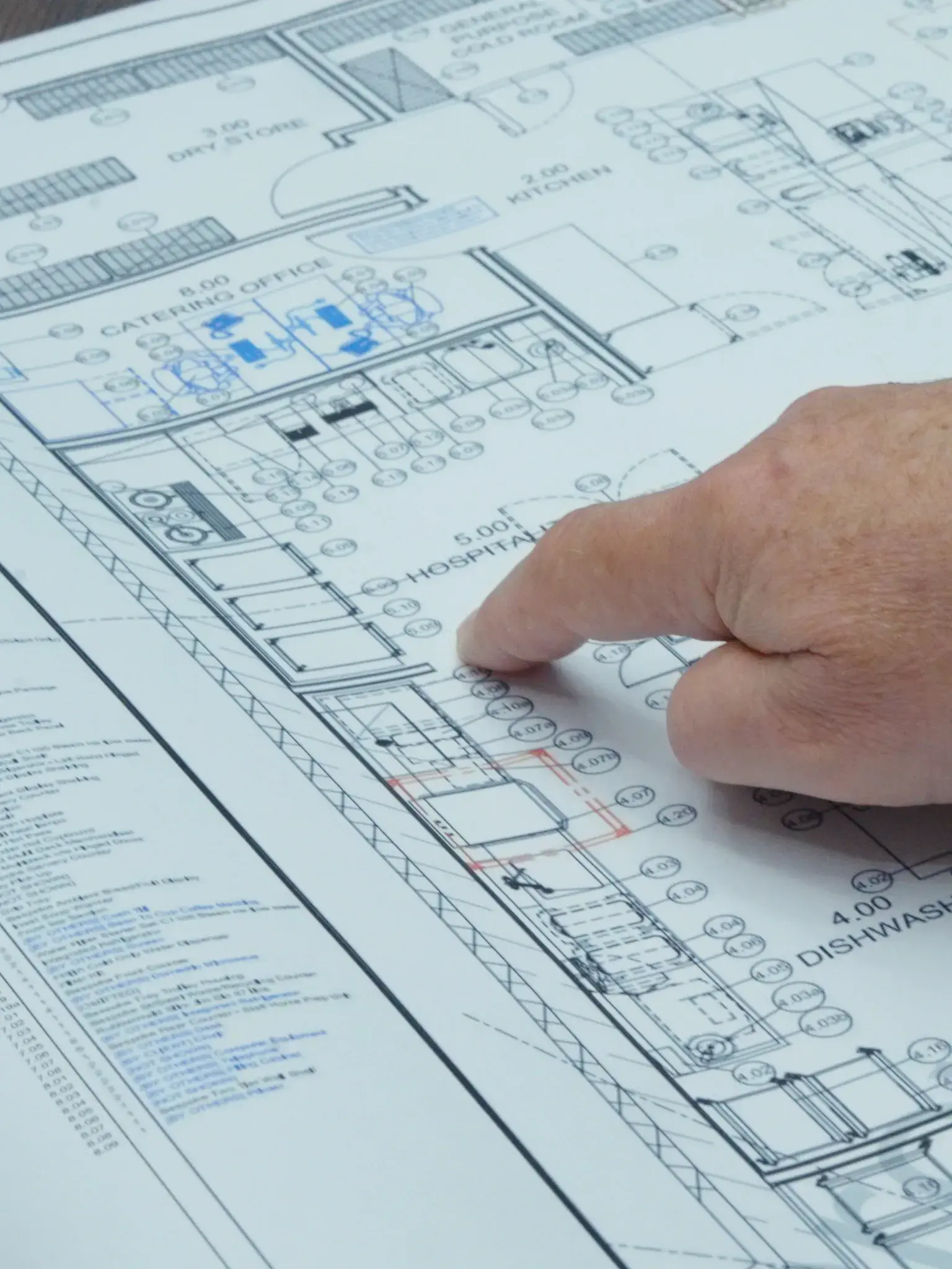a commercial kitchen design plan