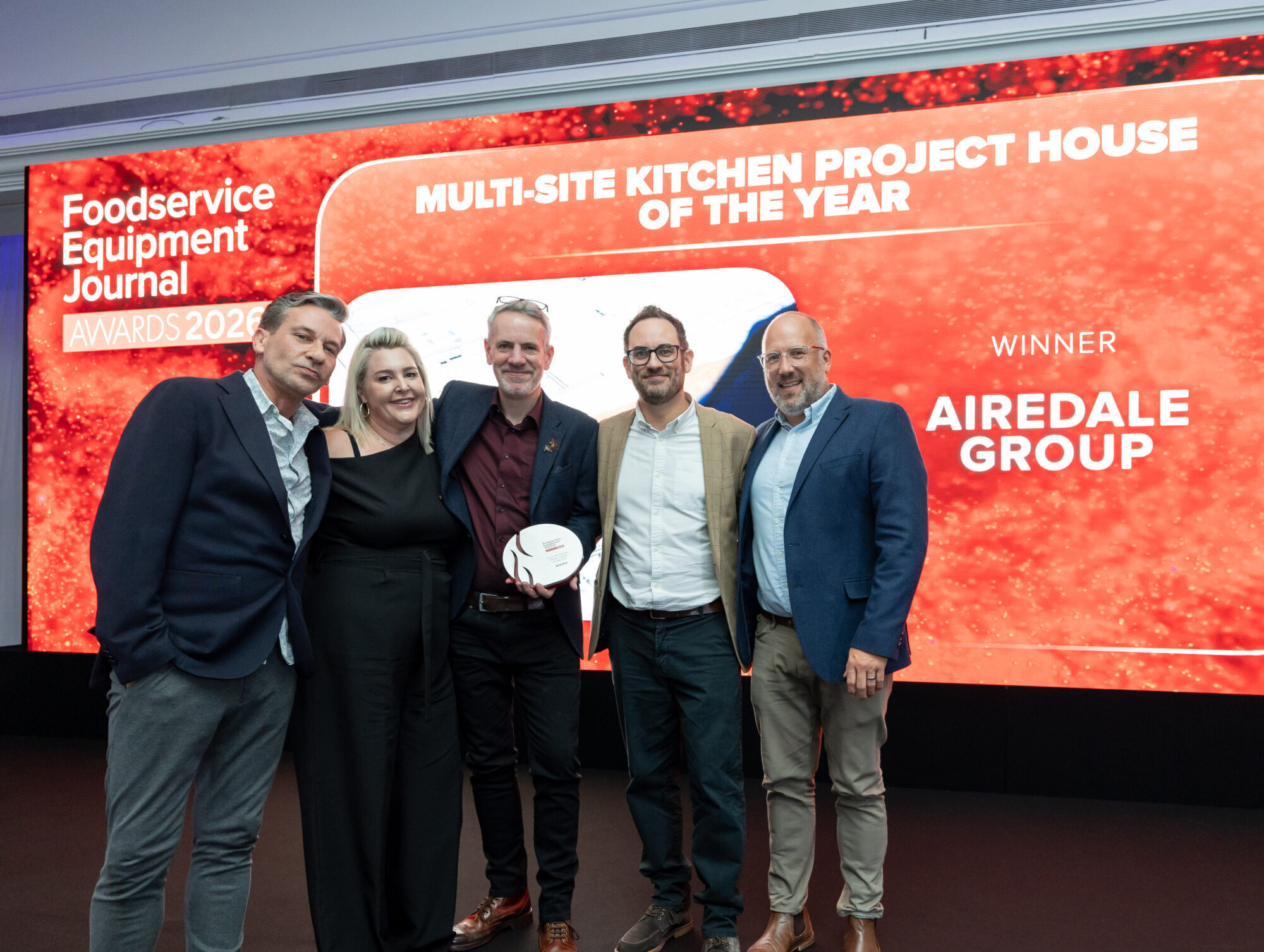 Airedale Group Named Multi-Site Kitchen Project House of the Year at FEJ Awards 2026