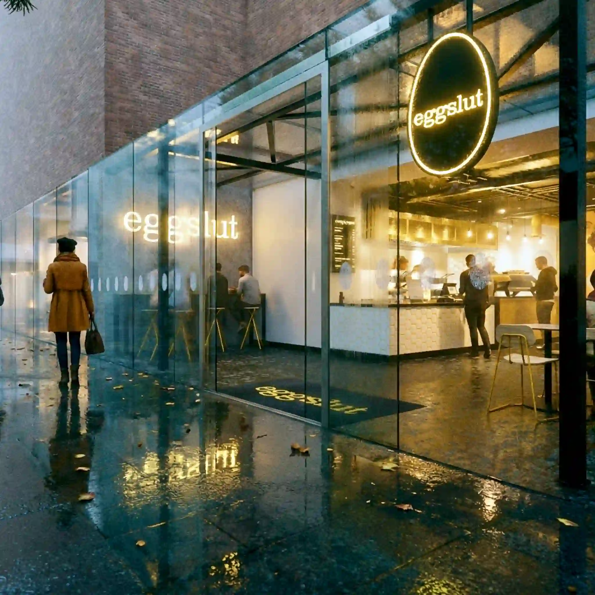 a visualisation of a new QSR store