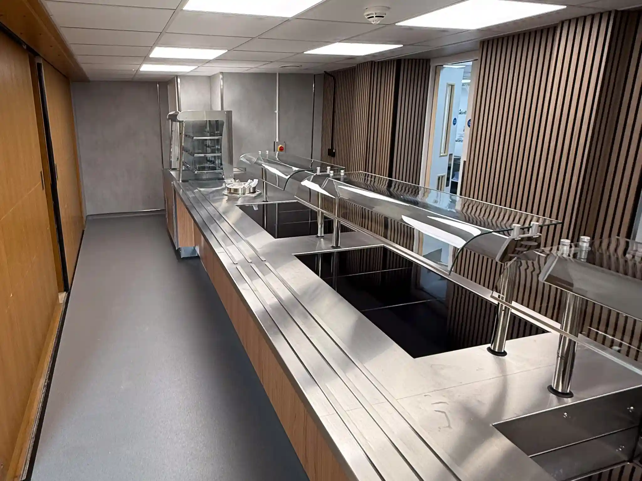 A servery at university of cambridge