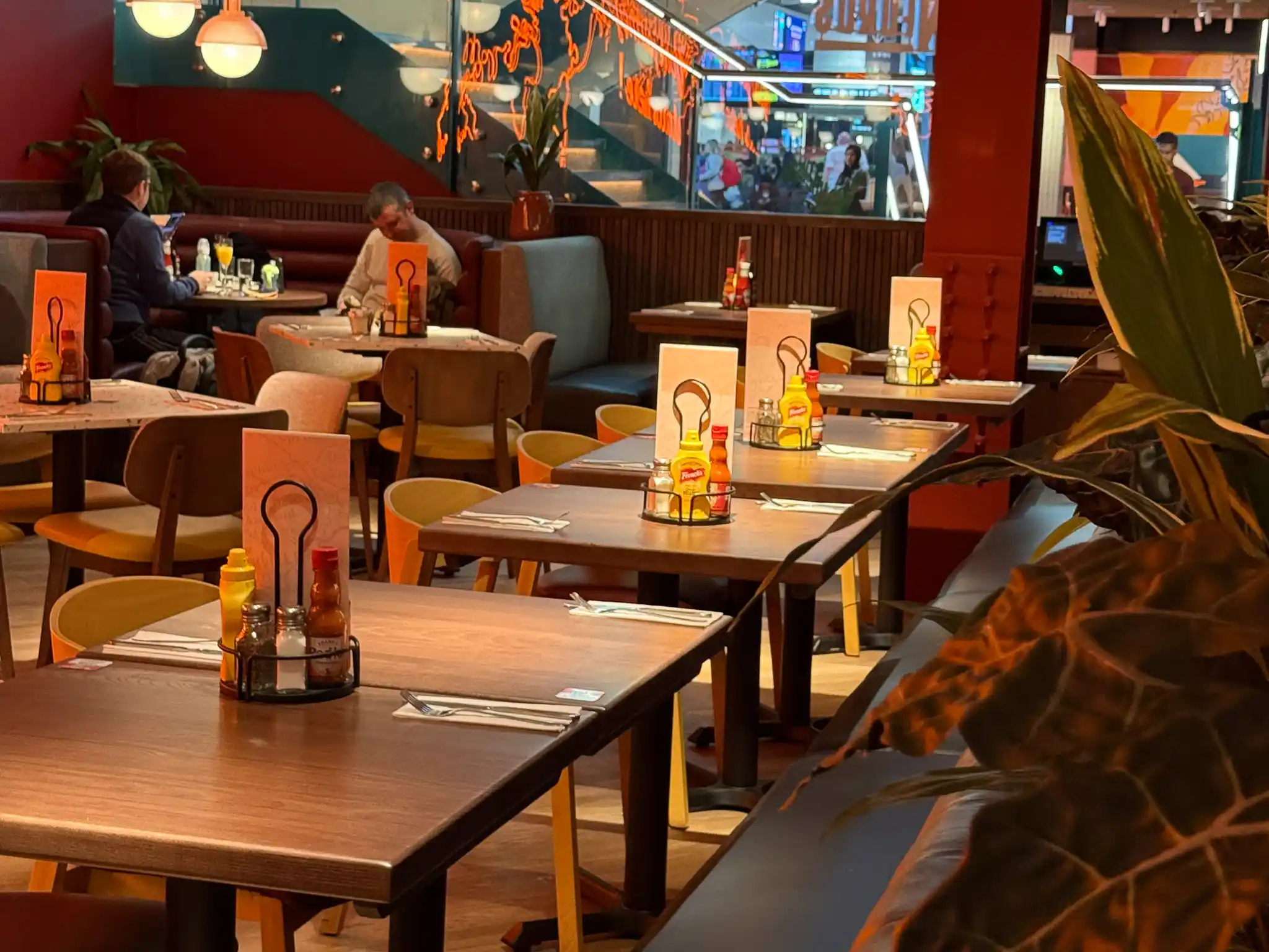sanfords restaurant seating area