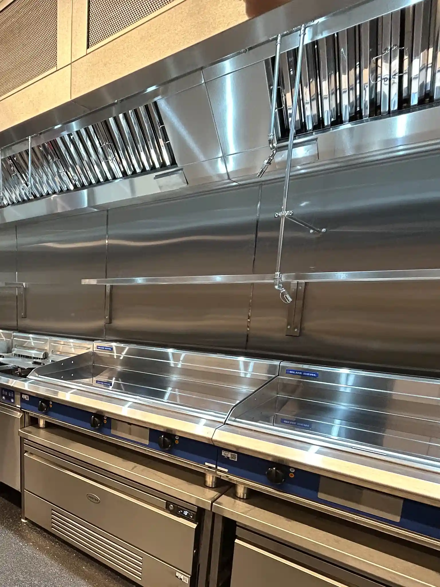 a commercial kitchen extraction system